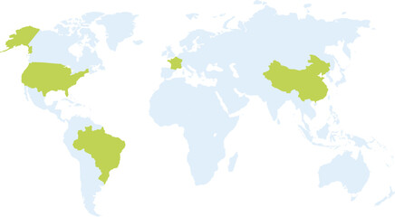 international business flat web icon concept