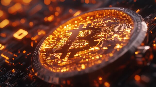 A sleek black titanium Stacks (STX) coin on marble lit to highlight its minimalist modern design