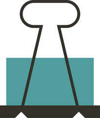 office tools flat web icon concept