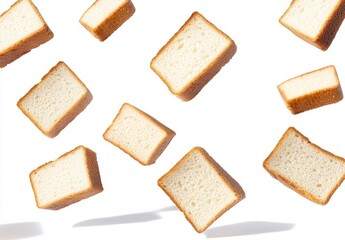 Floating Slices of Bread
