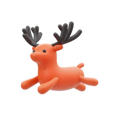 Obraz premium A visually appealing animal icon in 3D, ideal for branding and app interfaces