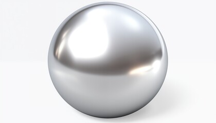 silver metal ball