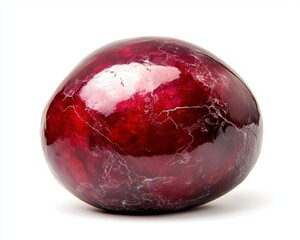 Fototapeta premium Shiny Red Decorative Stone