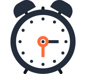 wake up flat web icon concept