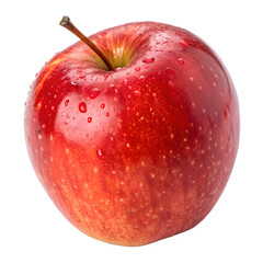 red apple isolated on white background