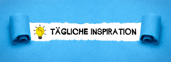 tägliche Inspiration	
