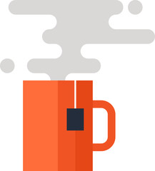 Fototapeta premium Take a Break flat web icon concept