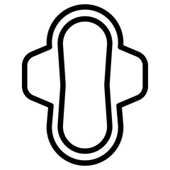 생리대 날개형 아이콘