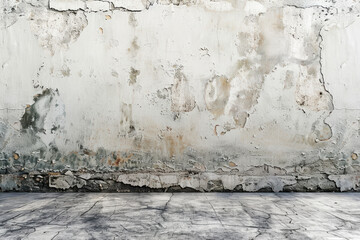 horizontal blank distressed concrete wall background surface