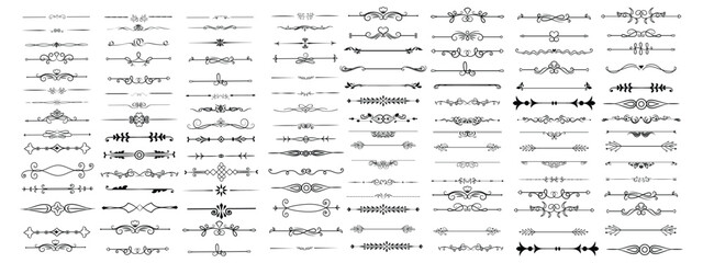 Vector Exquisite Ornamental and Page Decoration Designs elements.