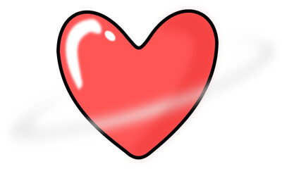 A heart that signifies love and affection