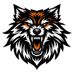 Wolf vector and illustration.