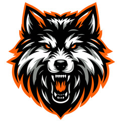 Wolf vector and illustration.