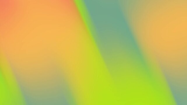 Blurred gradient in orange, green, and blue for backgrounds, web design, banners, presentations, and social media visuals.