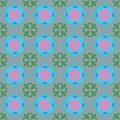 seamless floral pattern with flower colorful wallpaper cover floor 