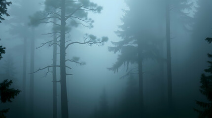 Obraz premium Misty & Foggy Scenes