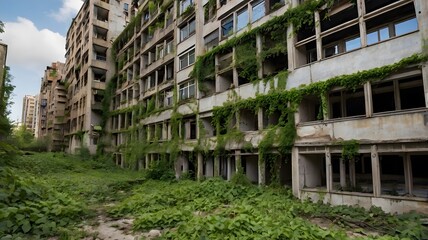 old abandoned building