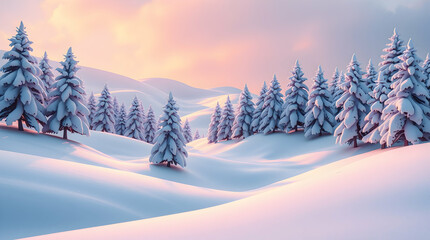 Fototapeta premium Snowy & Winter Landscapes