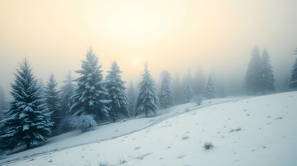 Fototapeta premium Snowy & Winter Landscapes