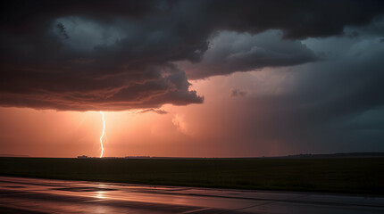 Obraz premium Stormy & Dramatic Weather