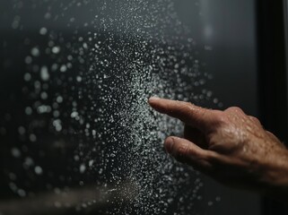 Braille alphabet reading facilitates blind communication through public building signage