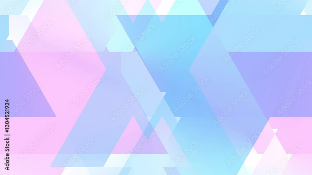 Poster light blue corporate abstract background of looping animated gradient geometric shapes