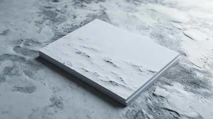 A sleek, A5 trifold brochure mockup, its glossy cover adorned with subtle embossed details, awaited a vibrant design, ready to captivate and inform.