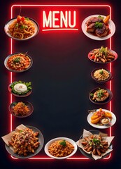 Food menu Perfect for Restaurants, Cafes, hotel, and Takeaway Menus template