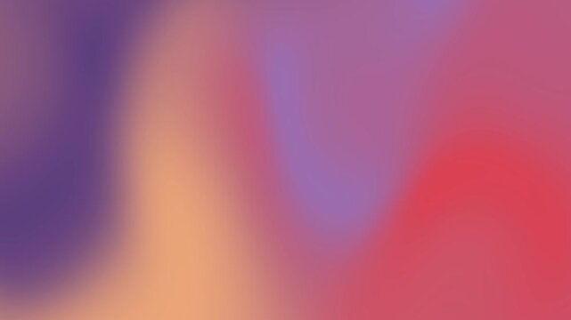Blurred gradient of purple, orange, and pink. Suitable for backgrounds, graphic design projects, website headers, and social media posts.