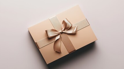 A sleek, golden gift voucher mockup, adorned with elegant script and a vibrant gradient, lay poised on a white background, ready to showcase the magic of gifting.