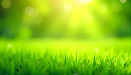 Fototapeta premium Una escena de pradera vibrante y bañada por el sol, capturada con una lente gran angular para enfatizar la sensación expansiva de la naturaleza