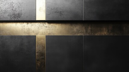 A sleek black and gold mockup, featuring a custom logo and elegant stationery, set against a minimalist white backdrop.