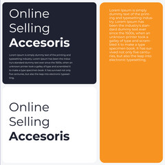 flyer template and social media template