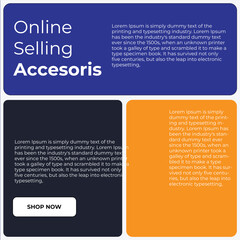 flyer template and social media template