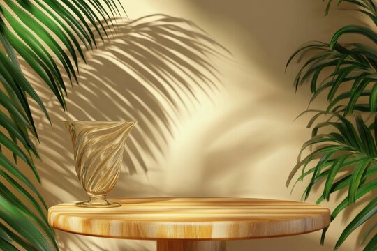 glass of champagne on the table