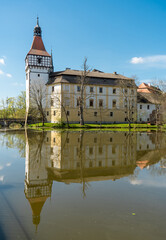 Blatna Castle. Southern Bohemia, Czech Republic