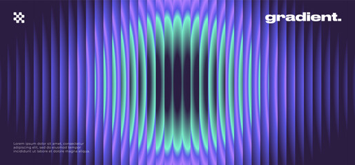 Ripple gradient background design. Modern ripple glass texture effect.