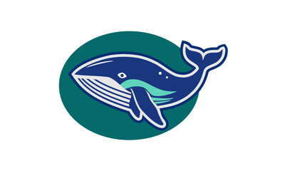 whale logo, sea life, animal water, blue whales, fish tail, whale shark, marine logo, 