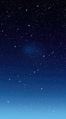 Fototapeta premium A clear night sky filled with countless stars