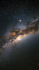 Fototapeta premium A clear night sky filled with countless stars