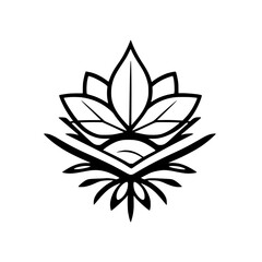 Lotus Flower Illustration