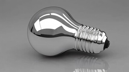 Warm Glow of Incandescent Bulb Reflecting Corporate Strategy and Planning