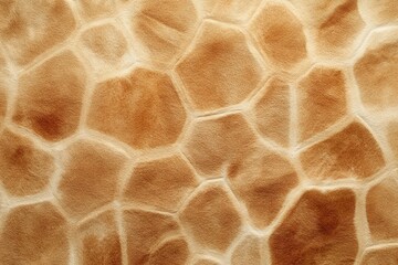Fototapeta premium High-resolution Giraffe Skin Pattern Showcasing Unique Textures and Colors in Natural Hues