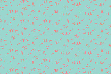 Seamless abstract pattern with geometric shapes