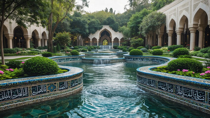 fountain in the park