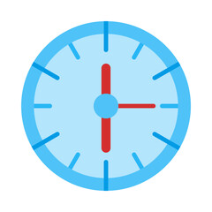 Clock flat icon