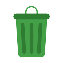 Trash flat icon