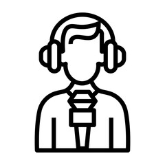 podcast  vector icon