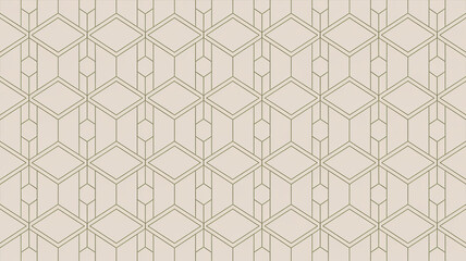 Minimalist Geometric Line Pattern on Neutral Background