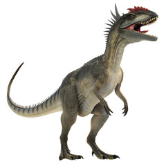 Fototapeta premium Cryolophosaurus AI Generated Image